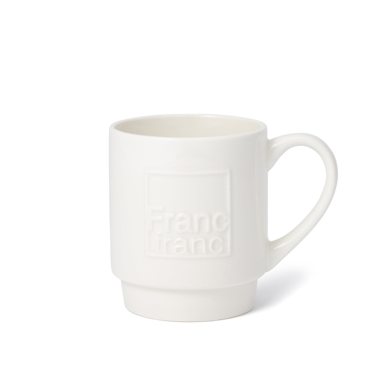Mio Mug Logo White