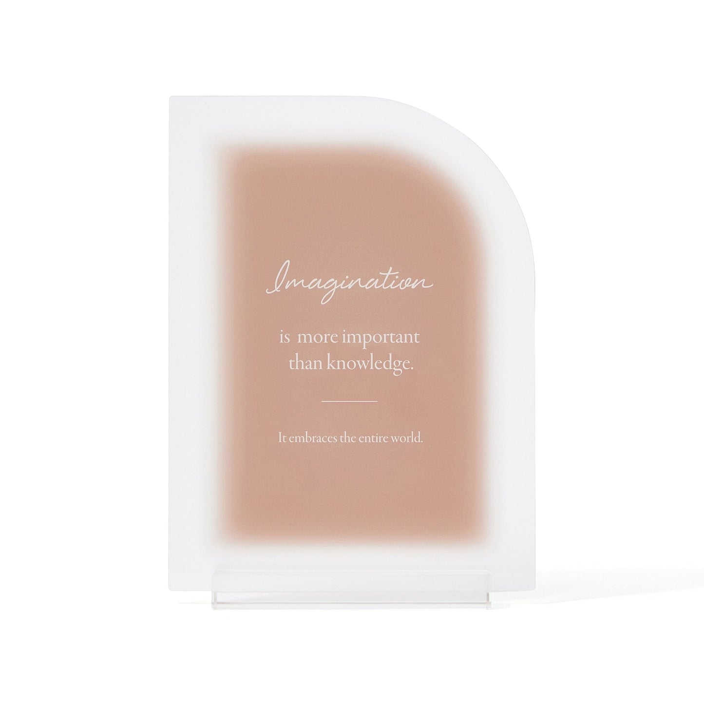 Acrylic Art Board S Beige
