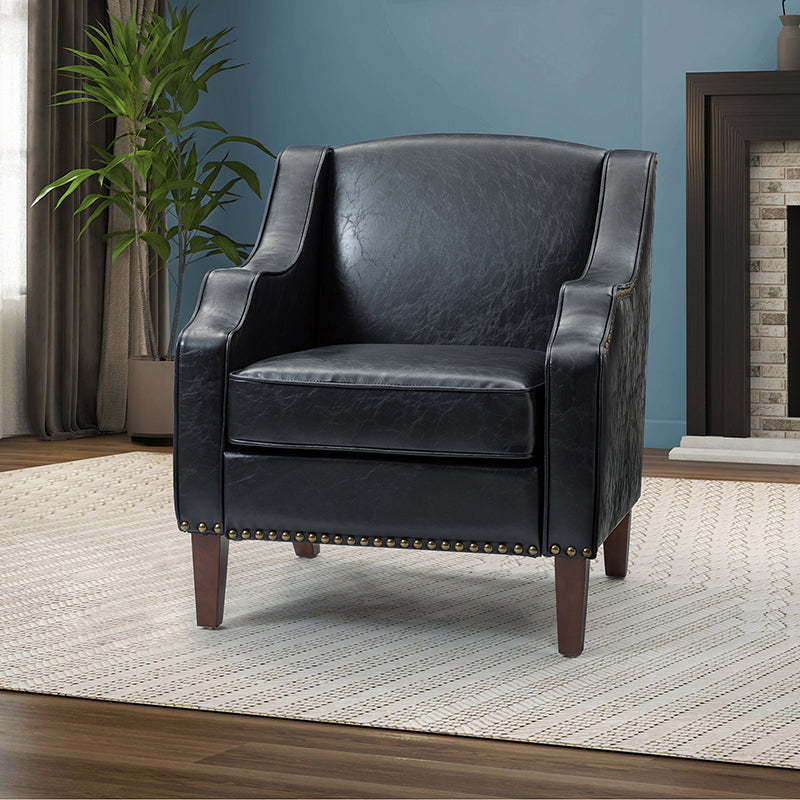 Phorcynis Vegan Leather Armchair