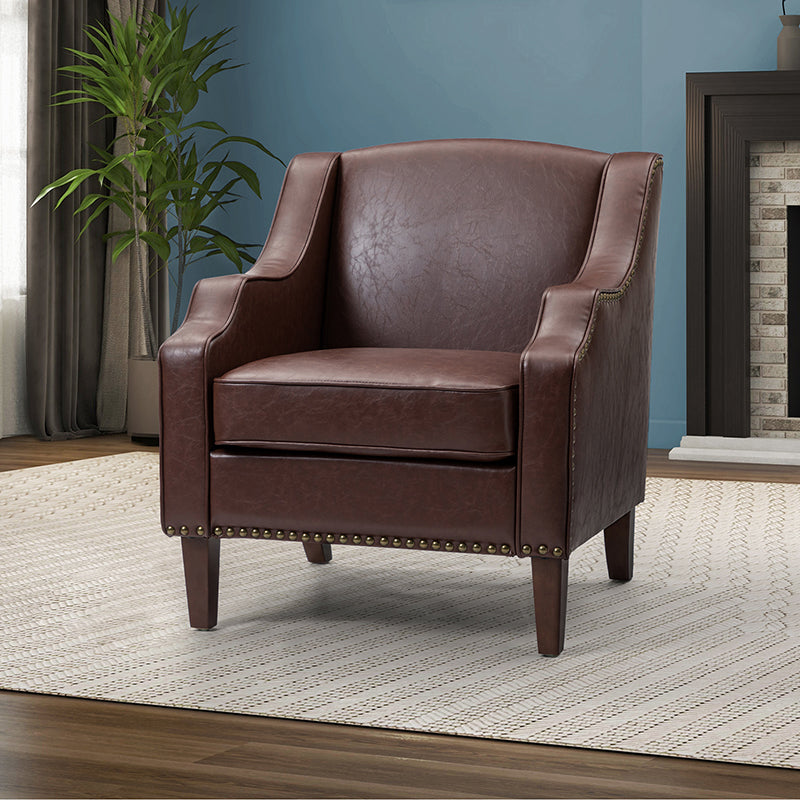 Phorcynis Vegan Leather Armchair