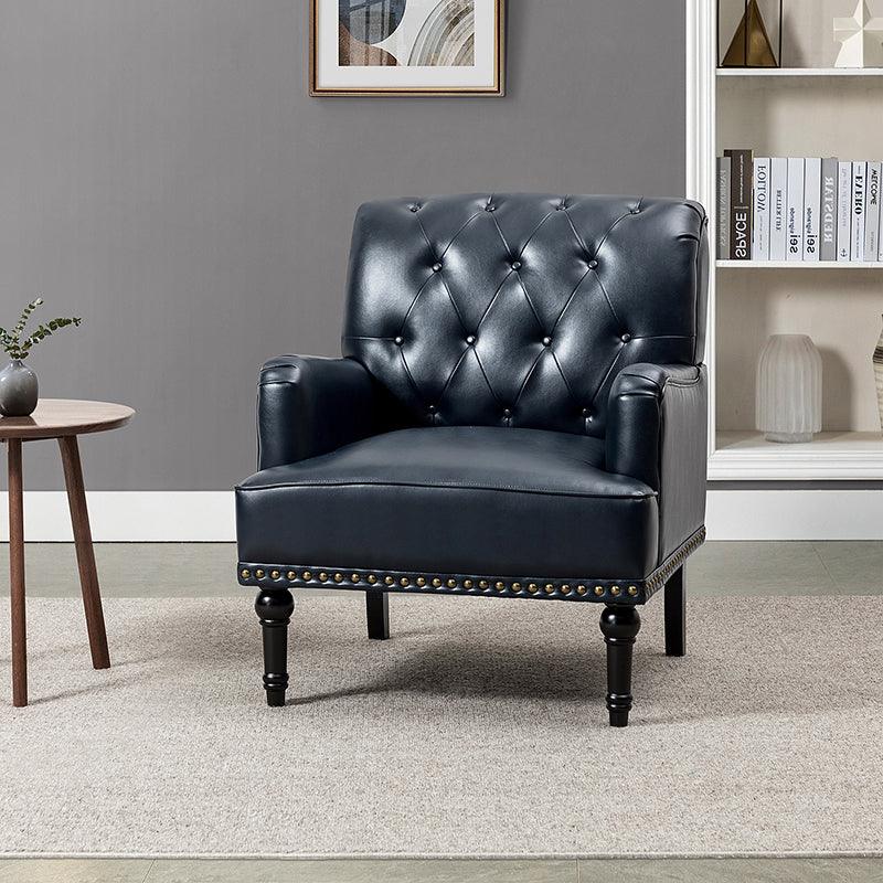 Santuzza Vegan Leather Armchair - Hulala Home