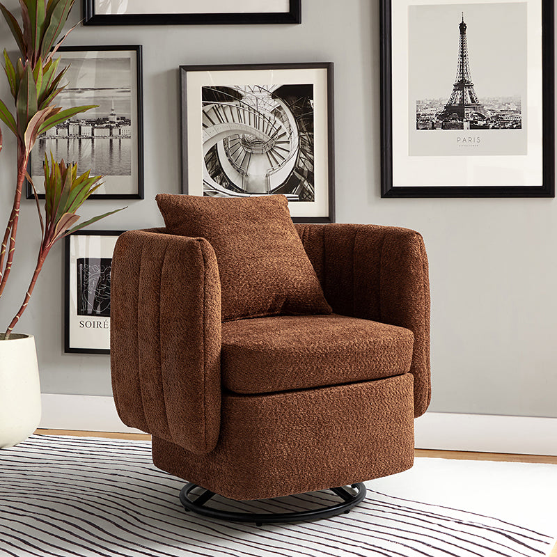 Colin Swivel barrel Chair
