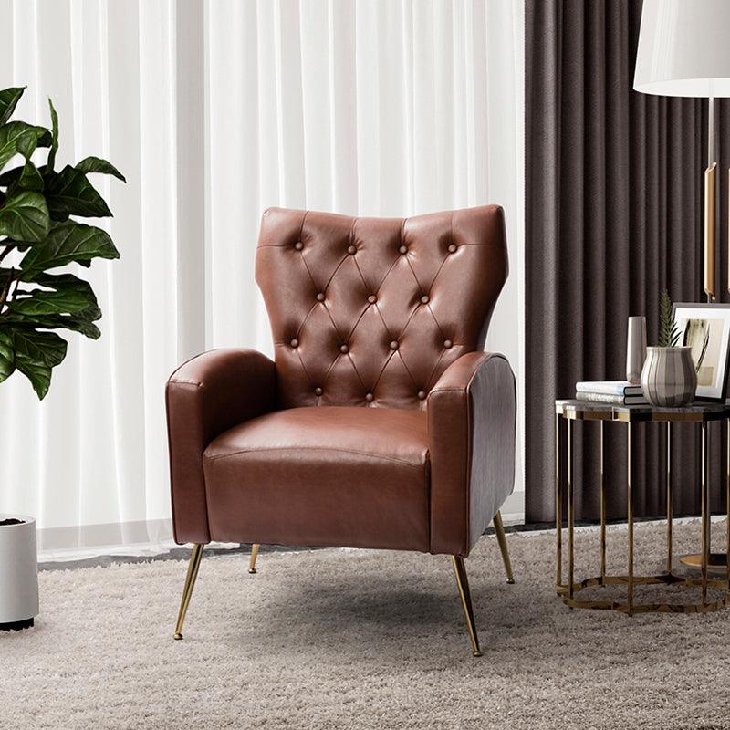 Aconteus Vegan Leather Armchair - Hulala Home