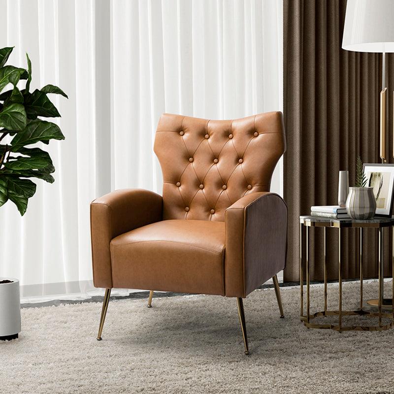 Aconteus Vegan Leather Armchair - Hulala Home