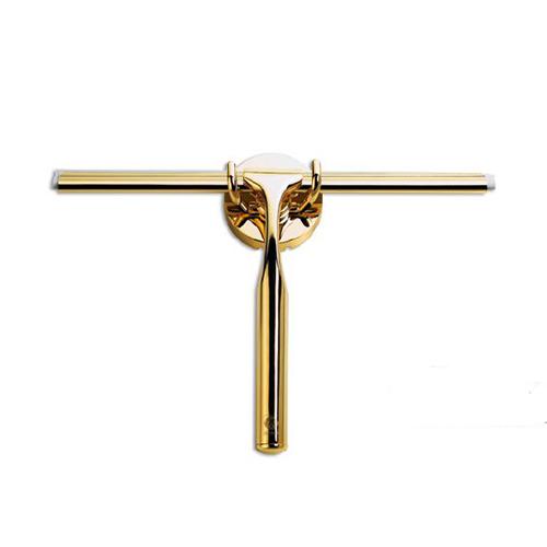 Quick Squeegee, 9.8" with Wall Bracket by Decor Walther Squeegees Decor Walther Gold