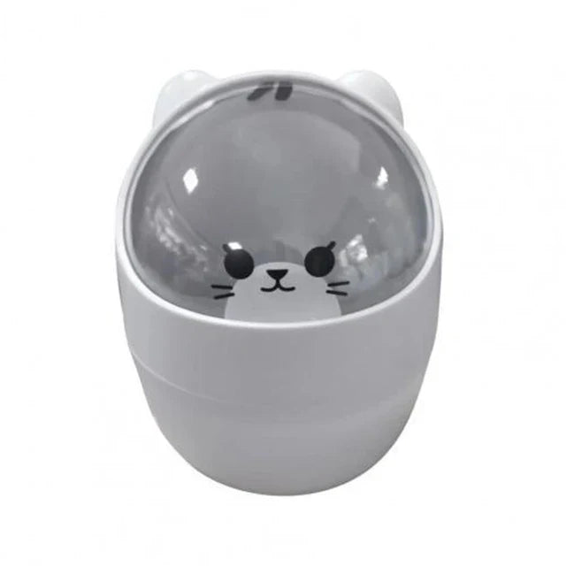 Storage Box Organizer Mini Cute | Table Dining Storage Box | Cat Table Trash Desktop