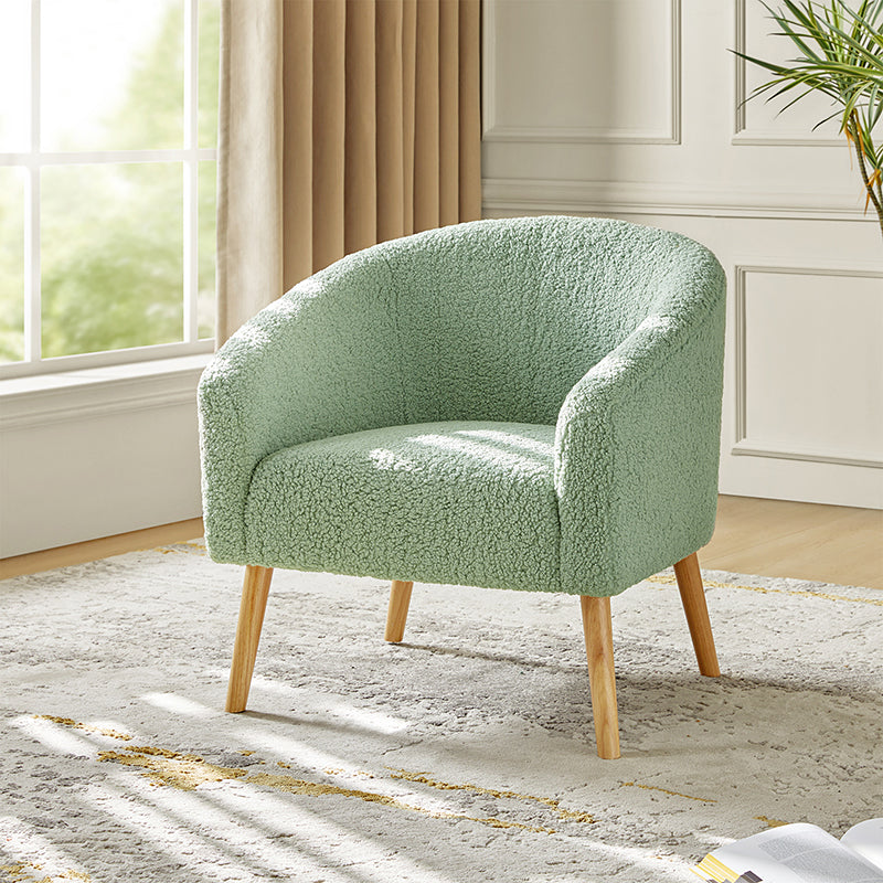 Rita 30'' Wide Boucle Armchair