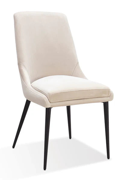 Churchill Velvet Dining Chair set of 2 - Atmosphere Interiors