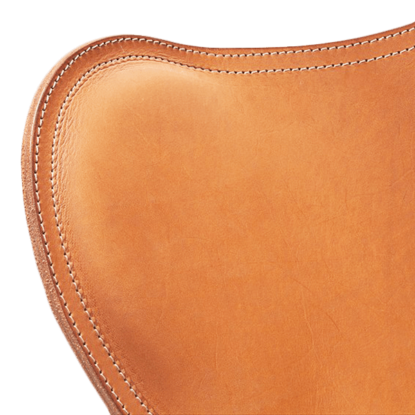 CUERO FLYING GOOSE STOOL TAN LEATHER