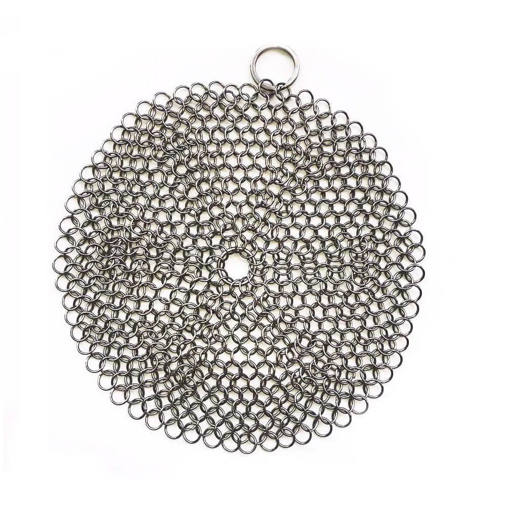 Kitchen Iron Chainmail Scrubber. Shop Scrub Brushes on Mounteen. Worldwide shipping available.
