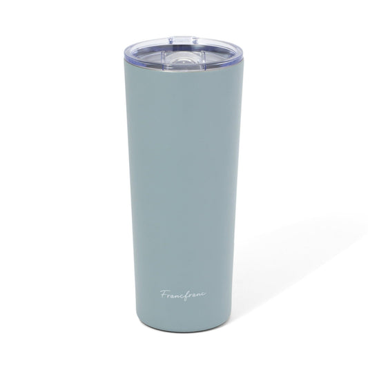 Stainless Steel Tumbler With Lid 650ml Blue