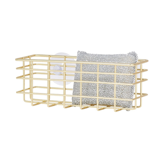 Wire Sponge&Bottle Stand Gold