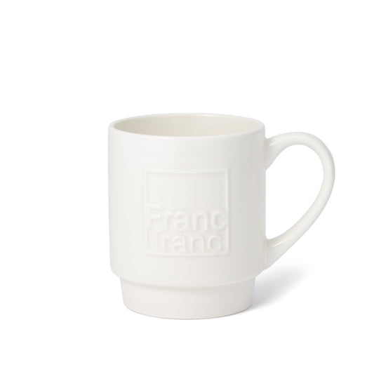 Mio Mug Logo White
