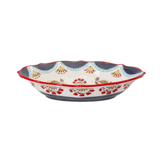 Verano Oval Plate C Navy