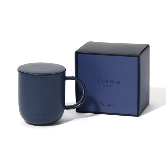 Logo Mug With Lid Navy
