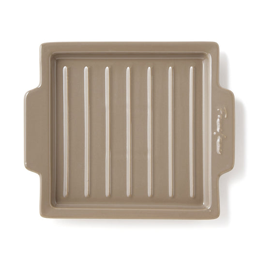 Logo Toast Plate Gray