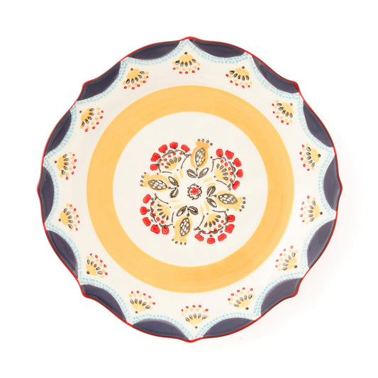 Verano Plate Large Navy