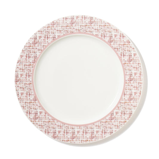 Tweed Plate Medium Pink