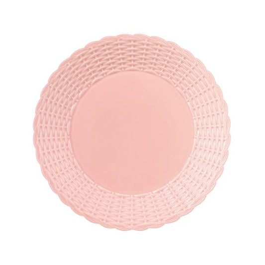 Weave Plate M Pink