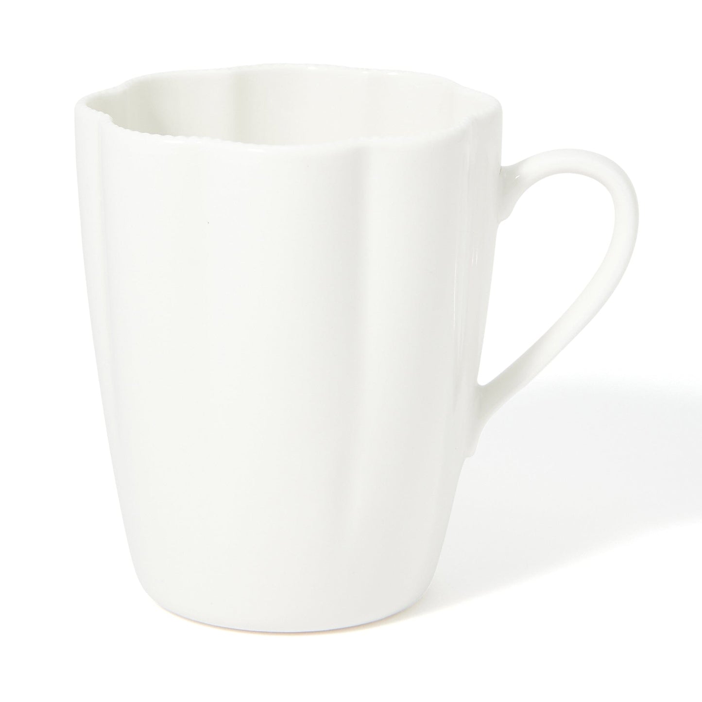 Blanche Mug Flower  White