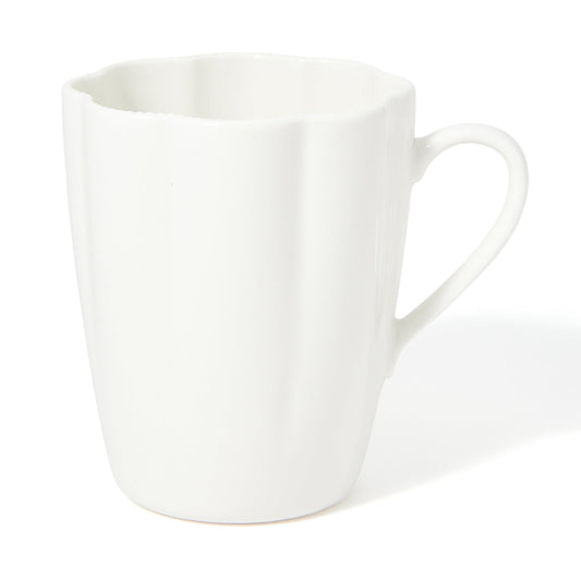 Blanche Mug Flower  White