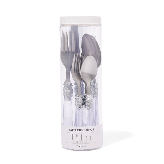 Cutlery 10Pcs Clear