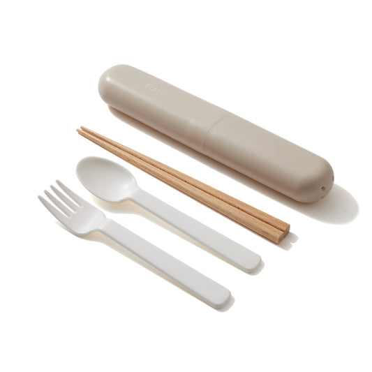 Portable Cutlery Set Ivory