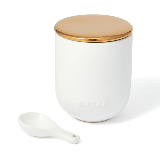 Canister Sugar White