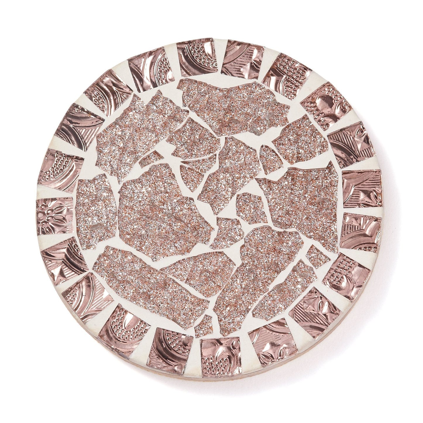 Aureole Coaster Circle 3 Brown