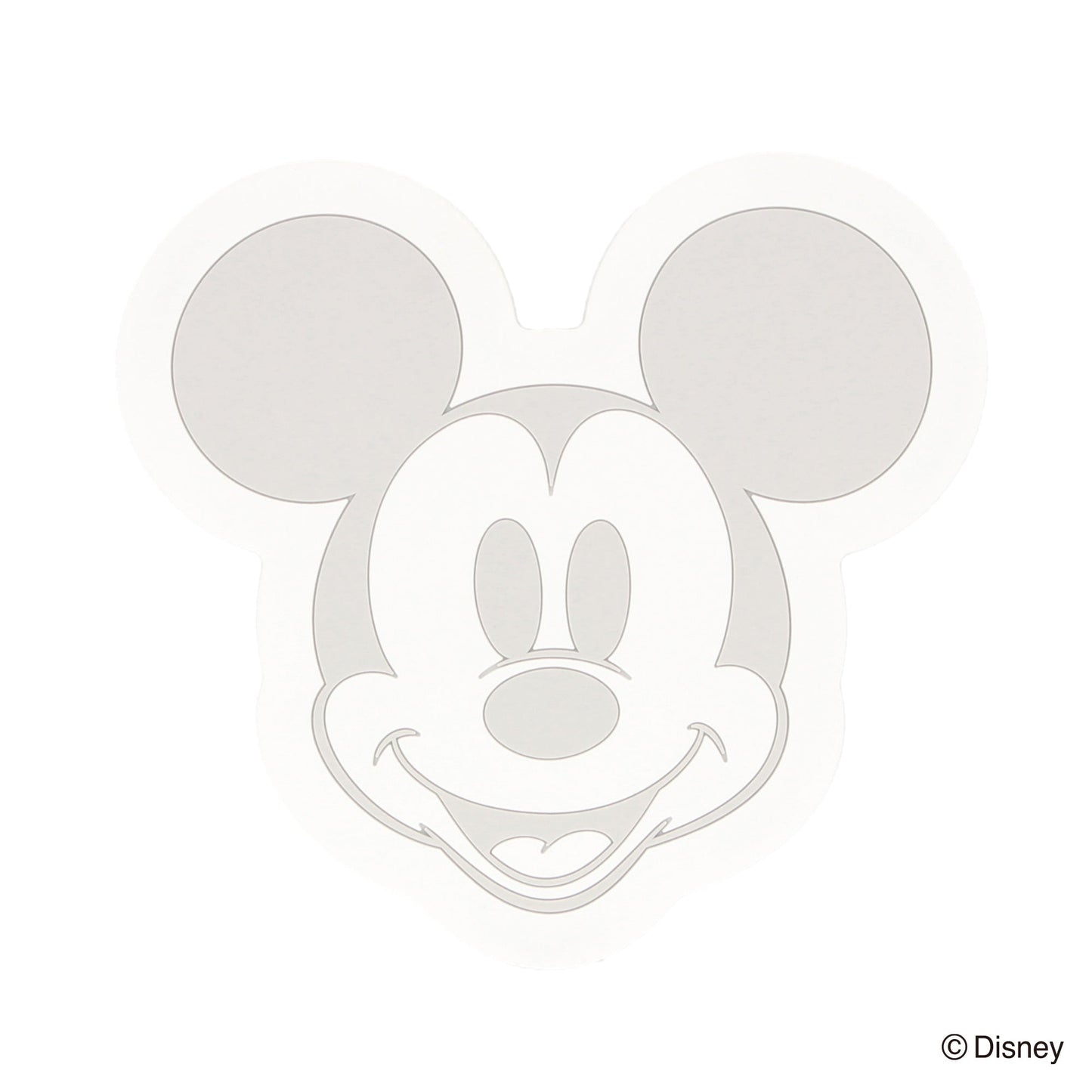 Disney Coaster Mickey Gray