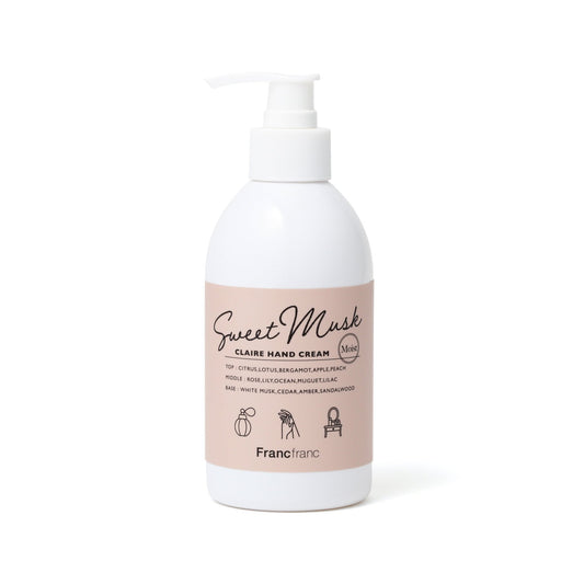 Claire Hand Cream Medium Pink
