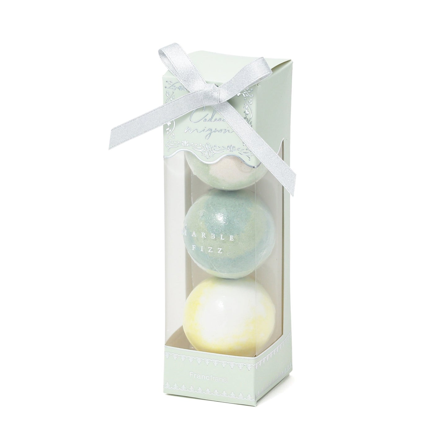 Cadeau Mignon Bath Fizz 3Pcs Light Green