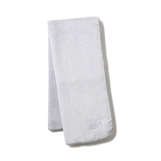 Microfiber Face Towel Plain Gray