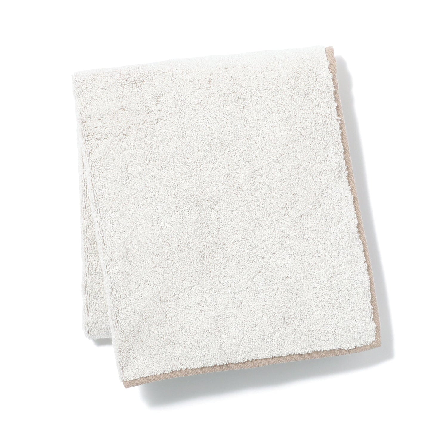 Mini Bath Towel Plain  Beige  X Lavender
