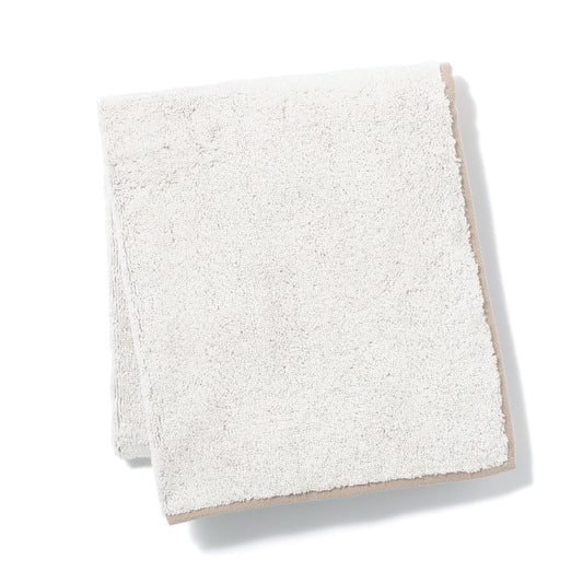 Mini Bath Towel Plain  Beige  X Lavender