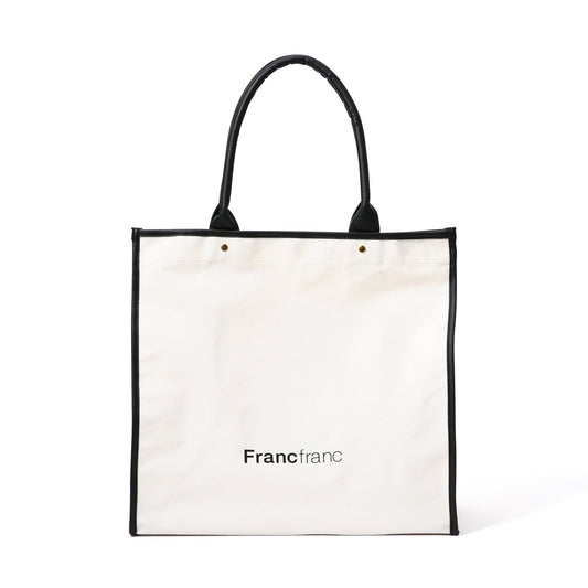 Logo Tote Bag Piping Large