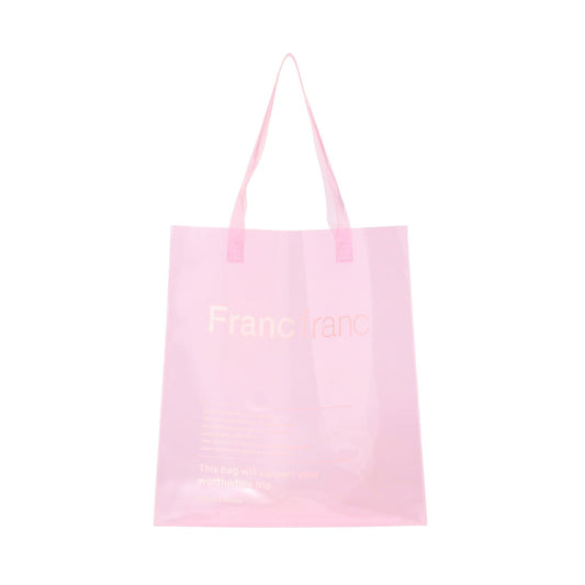 Clear Tote Bag Pink