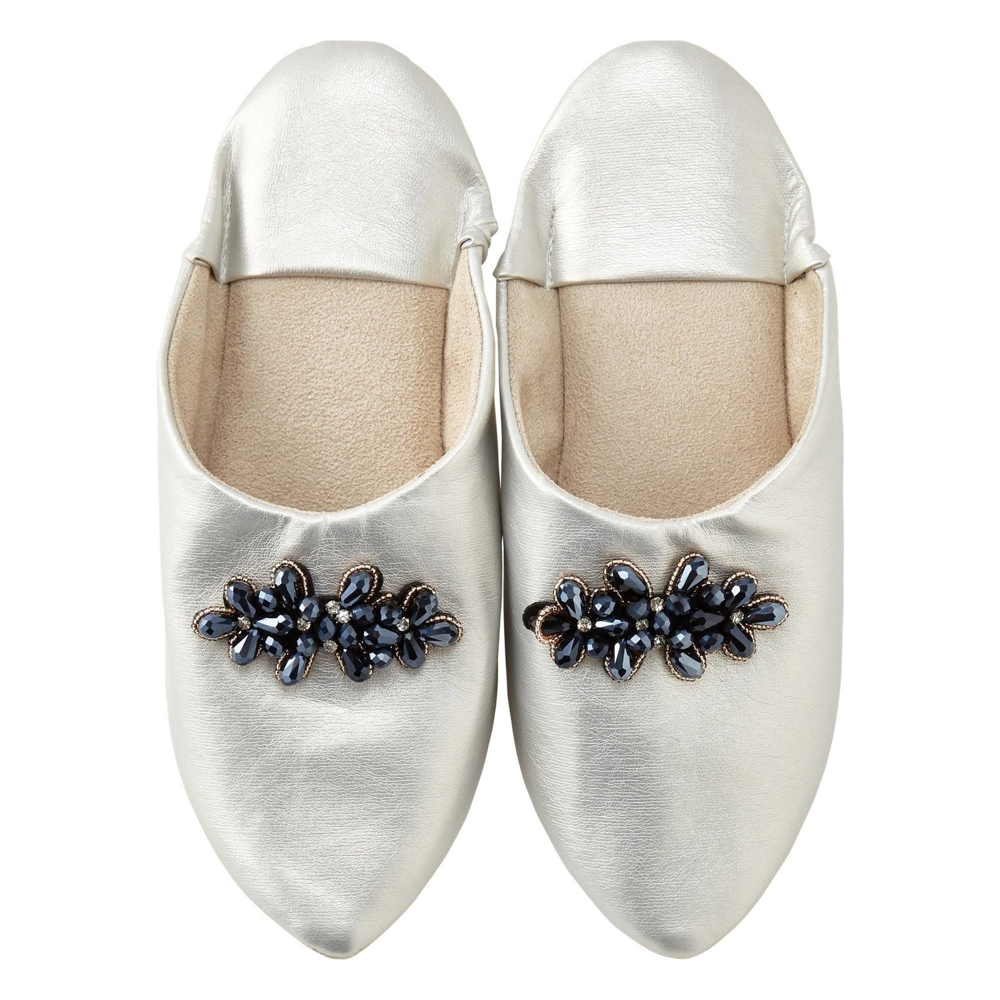 Bijoux Room Shoes Sliver