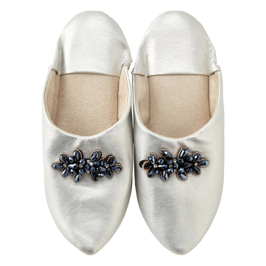Bijoux Room Shoes Sliver