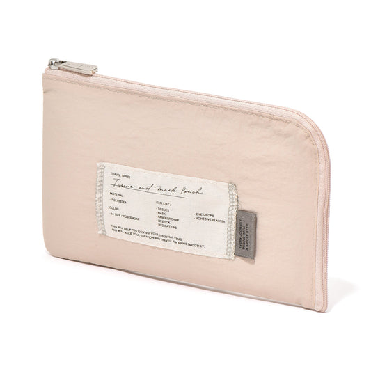 Voyage Tissue Pouch Beige