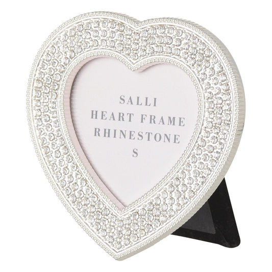 Salli Heart Frame Rhinestone Small