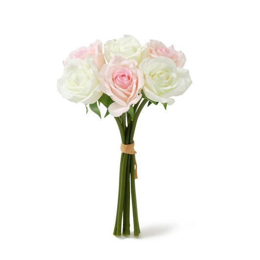 Art Flower Real Touch Rose Mix  Light Pink