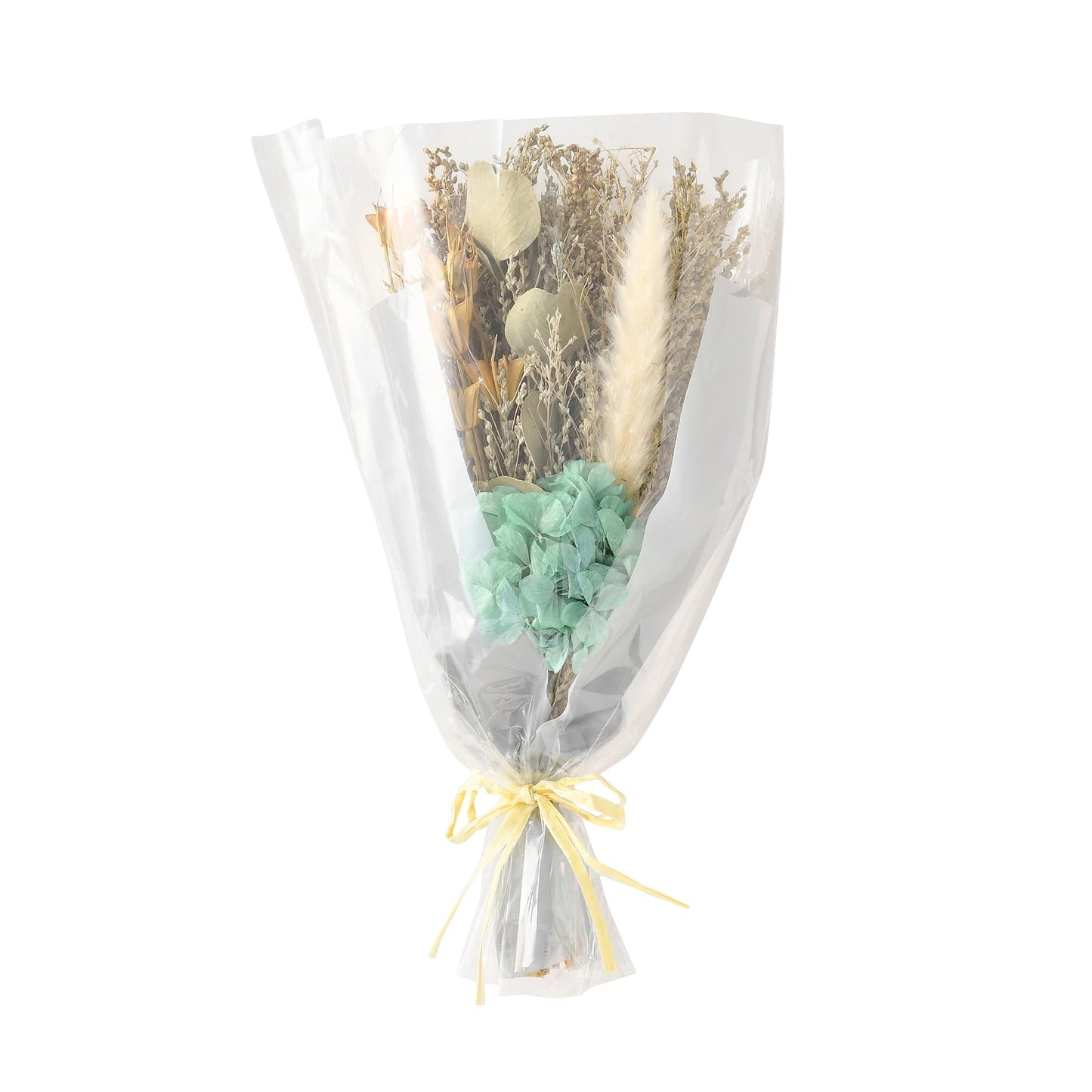 Dried Flower Bouquet Mix Medium Light Blue