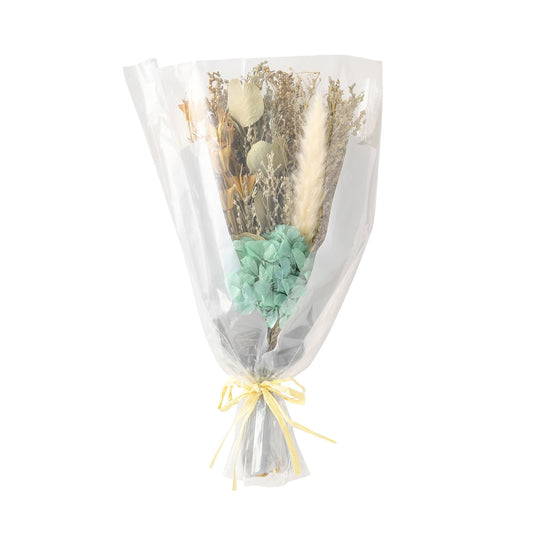 Dried Flower Bouquet Mix Medium Light Blue