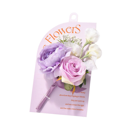 Petit Bouquet Rose Mix  Purple