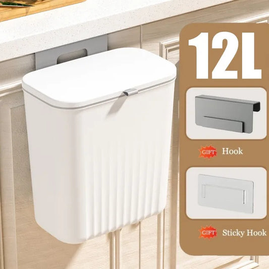 Stylish Recycling Bins Kitchen | Recycling Trash Kitchen 12l Kitchen Wall Mounted