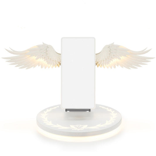 Universal Colorful LED Angel Wings Qi Wireless Charger