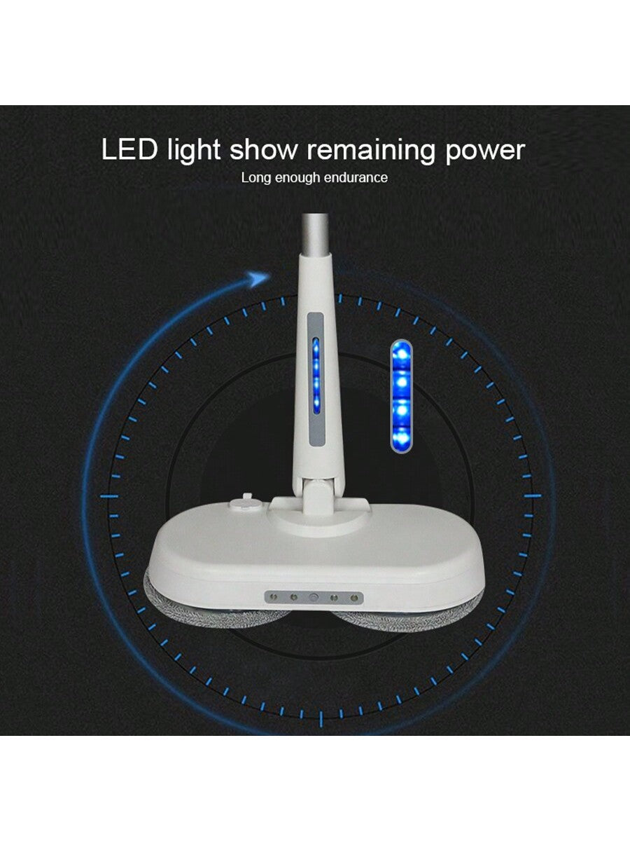 Rotating Mop With Spray Function And Ultra-Fine Fiber Mop Pad For Floor Cleaning