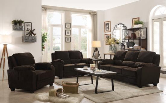 Northend Upholstered Chair Chocolate