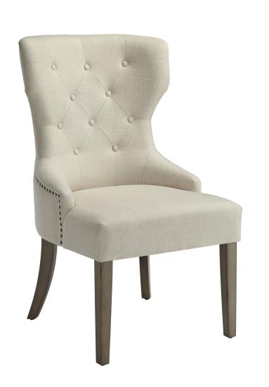 Baney Tufted Upholstered Dining Chair Beige